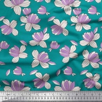 Latice tkanina Soimoi Rayon cvjetna tiskana tkanina od dvorišta široka