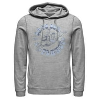 Muški supermen spašaj našu planetu povlačenje preko hoodie athletic Heather Medium