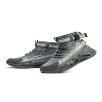 Ritualay Unise Radne čizme čipke sigurnosne cipele čelična cipela za zaštitu prtljažnika Udobnost Izdržljivi industrijski radni klizanje otporno na sivo stil A 8.5