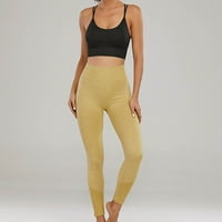 Rovga joga hlače za žene Activewewer visoke strukske hlače za dizanje uskim hlačama Bešavna breskva