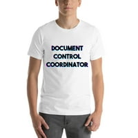 Nedefinirani pokloni 2xl Tri Color Document Control koordinatorka s kratkim rukavom pamučna majica