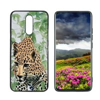 Kompatibilan sa LG K telefonom, Leopards-JPG Case Muškarci Žene, Fleksibilna silikonska udarna futrola