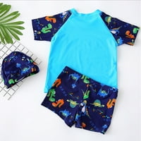 Baby Boy kupaći kostimi za kupaći kostim s kapicom za kupanje dinosaura za ljetnu plažu za plivanje