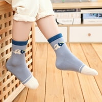 Dadaria Termalne čarape za djecu 5pairs Dječje čarape Slatka ispis Djeca srednje cijev čarape zadivljuje