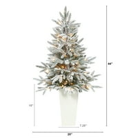 44 MANCHESTER MANCHESTER smreka umjetno božićno drvce sa lampicama i savidljivim granama u Bijelom sajmu