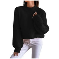 Cuhas ženske modne džempere za žene plus veličine dugih rukava Pleteni košulja H Pulli Tortit Knit Jesen