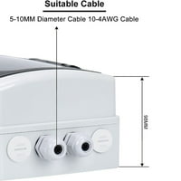 Prekidač za isključivanje DC440V 15-60A IP BO Clouit Breaker za solarni sistem