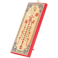 Privjesak kineskog stila Vintage drveni sreći blagoslov privjesak za kućni zidni privjesak