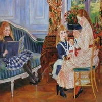 Dječje popodne u Wargemont Poster Print Pierre-Auguste Renoir