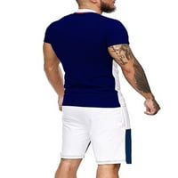 Avamo muške blok bloka od zatvarača i kratke hlače sa zatvaračem za patentne zatvaranje i kratke hlače za spajanje Sportske fitness trenerke