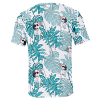 Havajska majica za muškarce opušteno-fit casual kratki rukav O-izrez Fashion Street T Dige za dječake