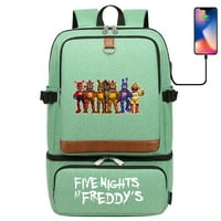 Bzdaisy multi-džepna ruksaka s USB punjenjem za prijenosnog računala za 15 '' - pet noći u Freddyjevom
