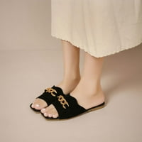 Zunfeo Womens Ravne cipele - modne casual otvorene nožne sandale na otvorenom papuče na plaži Par papuče