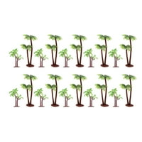 Simulacija plastičnih palminog drveća Model Torta rekvizita Topper scenografija Materijal mini kokosov