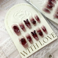 Damol Crveni gel za nokte, gel poljski prirodna boja Prozirni Jelly noktni poljski namot crveni gornji