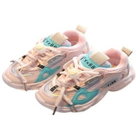 Daeful Children Ležerne cipele za cipele Sport Atletska obuća Prozračne tenisice Dnevni nepusni lagani mrežaste marke Pink 9c