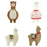 Kreativni božićni viseći ukrasi Dekorativne privjeske za lutke Alpaca