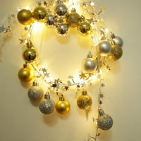 LED božićna svjetlost String Vijčana svjetla za svadbu za kućnu zabavu