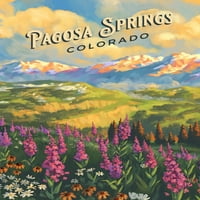 Pagosa Springs, Kolorado, ulje slikarstvo