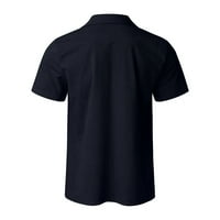 Košulje za muškarce Ležerne prilike kratkih rukava Proljeće Summer Off Cassing Majice Modne top bluze Košulje Havajska majica za muškarce