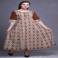 Bimba Anarkali Kurta Štampana dugačka maxi haljina Indijanââ Kurtisâ za žensko nošenje za zabavu