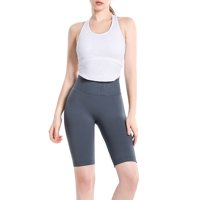 Ženski visoko struk joga kratke hlače Abdomen Control trening trčanje hlače yoga kratke hlače žene plus veličina