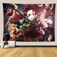 Anime Tanjirou Nezuko Zenitsu tapiserija Creative Tapisery za spavaću sobu, dnevni boravak, spavaonica