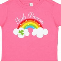 Inktastična irska princeza St Patricks Day Rainbow Poklon Toddler Toddler Girl Majica
