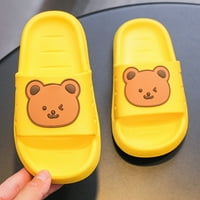 Baycosin Dječja kućna papuče protiv klizanja mekani potplati unutarnji i vanjski kupanje za dječake