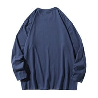 Muški modni vrhovi Ležerne prilike od pulover na ramenu s rukavom majicom na ramenu