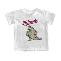 Dojenčad sitni otvor bijeli Washington Nationals Stega majica