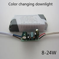 3W-24W segment AC85-265V Konstantna strujna LED vozača plastična školjka za lampicu Novo