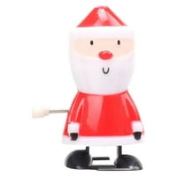 Santa Claus Clockwork navijačke igračke Zabavne crtane igračke za navijanje satova za igračke zabave favorizira veliki poklon za djecu