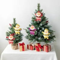 PersonalHomirani novogodišnji privjesci Veliki božićni ukrasi Švedski Tonte Gnomes Plish 6-boja Mješoviti