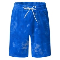 Hlače Muška moda Pristavljena na Havajska plaža Spotske casual Hlače Hlače Plavi XL 97% Poliester, 3%