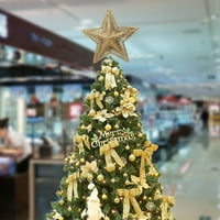 Ruanlalo Star Tree TEXPER, Star Trewper Svjetli šuplji izrezani zrakoplov Scena Izgled više boja s pet osnivanih zvjezdanih ukrasa Božićne ploče za zabavu