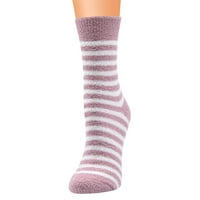 Mishuowoti čarape za muškarce i žene Kompresijske čarape Dame Classic Coral Socks Dame Socks Mid Tube Sleep Socks Topne čarape Beige Jedna veličina