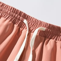 Muške hlače Ljeto Čvrsto boje tiskane nacrtajuće sportske sportove vezene vezene ručice ravnih kratkih hlača