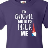 Inktastični gnome me volim majicu mladih