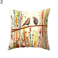 Taluosi ptica cvjetna jastučna kutija kauč na razvlačenje u dnevnom boravku Carbion Cover Cover