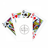 Cat uši odbijaju socijalizirati poker igrati čarobnu karticu zabavne igre