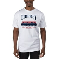 Muška američka majica White Liberty Flamente