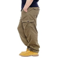 Muške teretne hlače sa džepovima Solid Color Labavi Eltic Jogger Dukserice Cual pantalone za uličnu