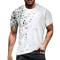 DTIDTPE Blazer jakne za muškarce, ljetna casual labava 3D digitalna majica TOP bluza Muški vrhovi zimski