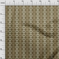 Onuone pamučna svila tawny smeđa tkanina damaska ​​šala šivaći materijal ispis tkanina od dvorišta široko-ab