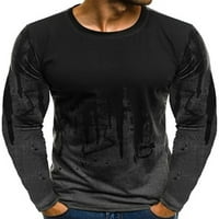 GRIANOOK MEN T MAN T majica CREW CACT majica Kamuflaža Ispis vrhova Muška osnovna bluza Ležerne prilike