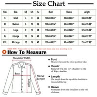 Cacomomrkark Pi ženske košulje dugih rukava Plus veličine džemper s kapuljačom kaput čvrste boje tanki