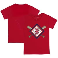 Mladića Tiny Turpap Crveni Boston Red So Diamond Cross Sets Majica