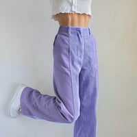 Akiihool ženske pantalone za posao Ženski teretni kapi hlače Pješačke obrezive hlače Lagani brzi suhi joggeri vježbaju ležerne hlače na otvorenom