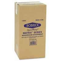 New Bobrick Matri Series Dissenger sa dva valjanog tkiva, 6. 6. 13.5, sivo